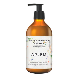 Apoem Purify Clementine Face Wash - Facial cleanser