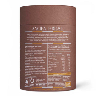 Ancient + Brave Cacao + Reishi - Suplemento de cacao con adaptógenos
