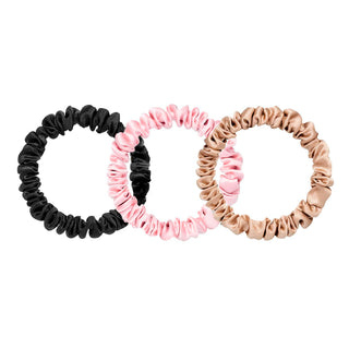 Dariia Day Silk Scrunchie Set - Pack de coleteros (S)