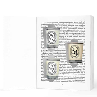 Diptyque Surprise Book Set 3 Mini Candles - Set de regalo