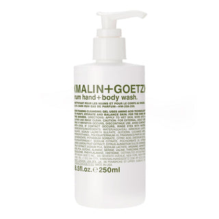 Malin + Goetz Rum Hand + Body Wash - Gel de baño y ducha