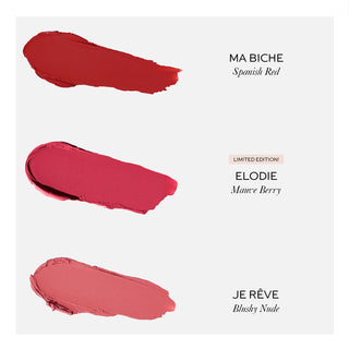 Westman Atelier Petite Suede Matte Lipstick Trio - Edición Limitada Pintalabios