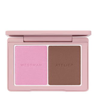Westman Atelier Baby Cheeks Face + Trace Sculpting Powder Duo - Contour Duo