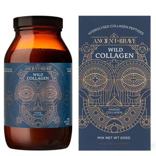 Ancient + Brave Wild Collagen - Suplemento de colágeno marino