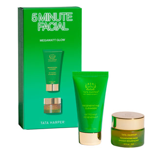 Tata Harper 5 Minute Facial - Set