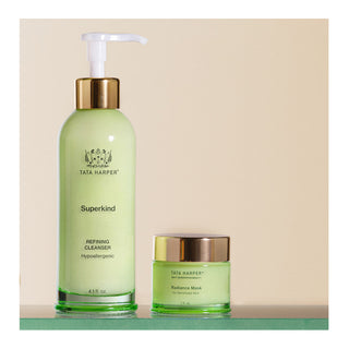 Tata Harper Superkind Refining Cleanser - Limpiadora exfoliante para pieles sensibles