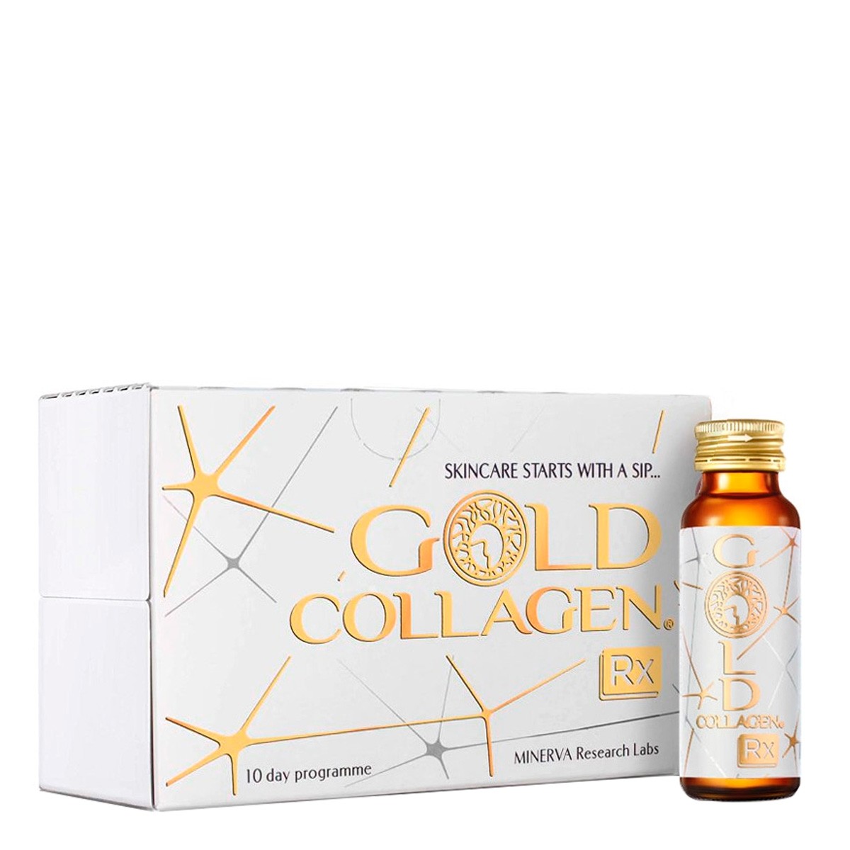 Gold Collagen Rx 10 Días - Suplemento colágeno