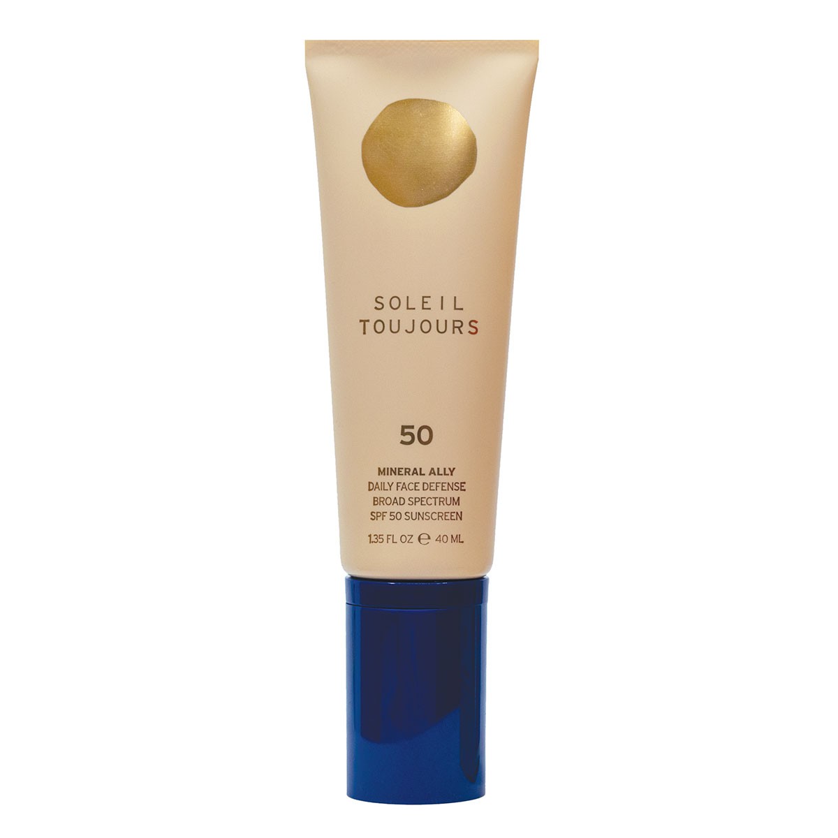 Soleil Toujours Mineral Ally Face Defense SPF 50 - Crema solar rostro mineral