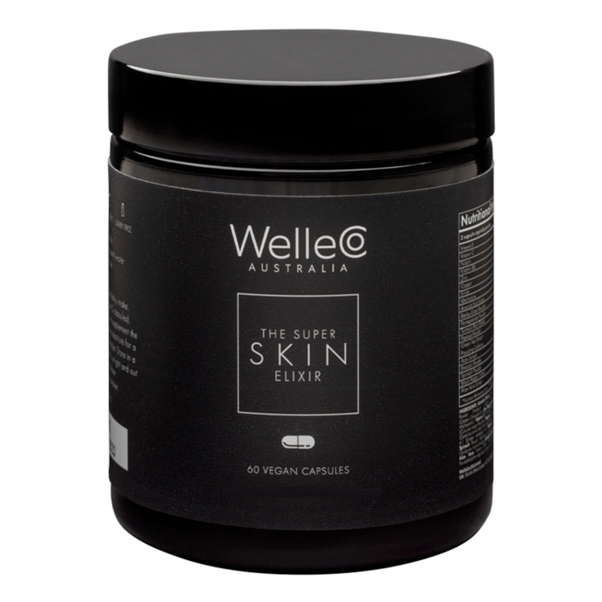 WelleCo The Skin Elixir - Cápsulas veganas