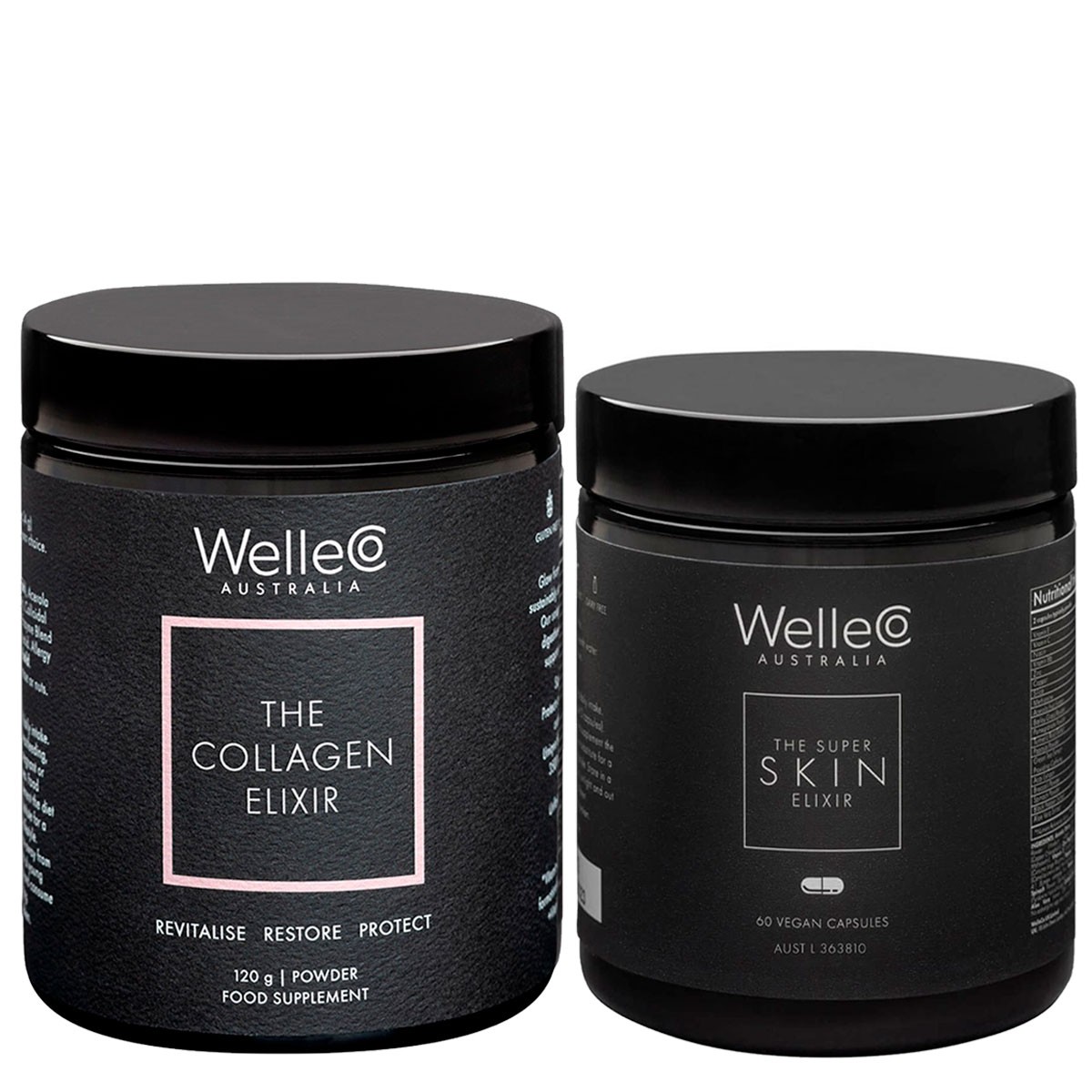 WelleCo The Real Beauty Pack - pack colageno y capsulas