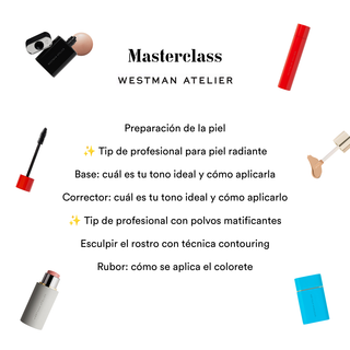 Masterclass de maquillaje Westman Atelier