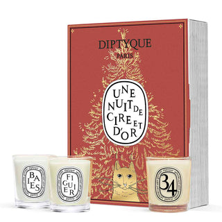 Diptyque Surprise Book Set 3 Mini Candles - Set de regalo