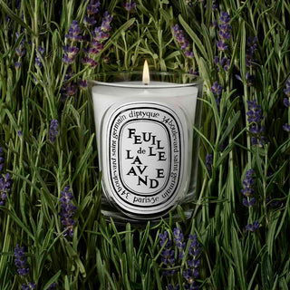 Diptyque Feuille de Lavande - Vela perfumada