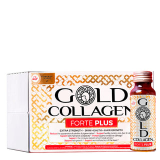 Gold Collagen Forte Plus + 10 Días - Suplemento alimenticio colágeno
