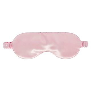Dariia Day Silk Eye Mask Blush Pink - Pink Silk Eye Mask