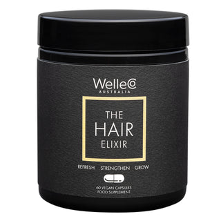 Welle+CO The Hair Elixir - Cápsulas veganas cabello