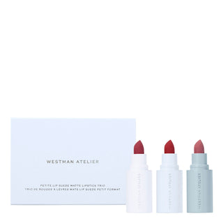 Westman Atelier Petite Suede Matte Lipstick Trio - Edición Limitada Pintalabios