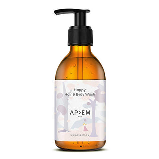 Apoem Kids Happy Lollipop Hair & Body Wash - Gel y champú para niños