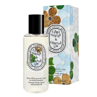 Diptyque Citronelle & Geranium Body Spray - spray corporal anti-mosquitos