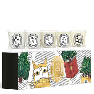 Diptyque 5 Mini Candle Set - Set de regalo