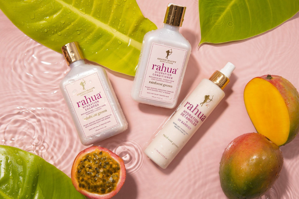 Productos Rahua para pelo seco y dañado